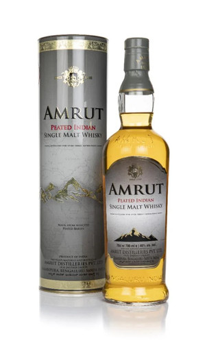 Amrut peated single malt - peated,