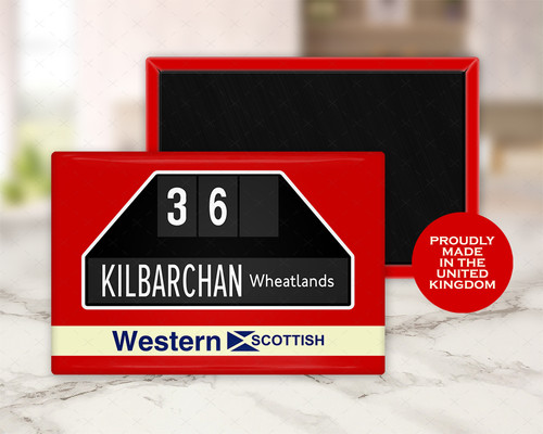 Western scottish bus route - western,