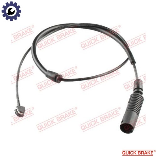 Warning contact brake pad wear - contact,