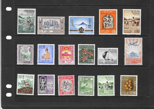 Ceylon 1958 set - set, of