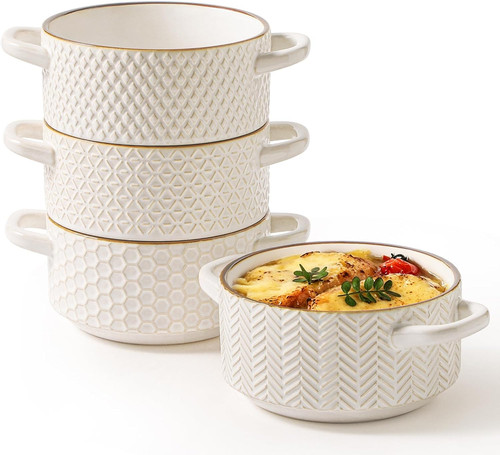 French onion soup bowls - french,