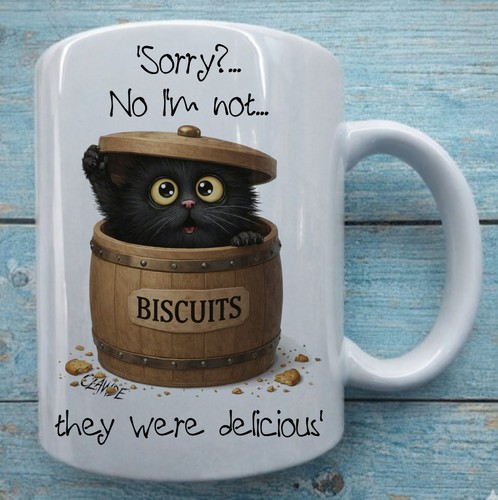 Black cat clawde - black,