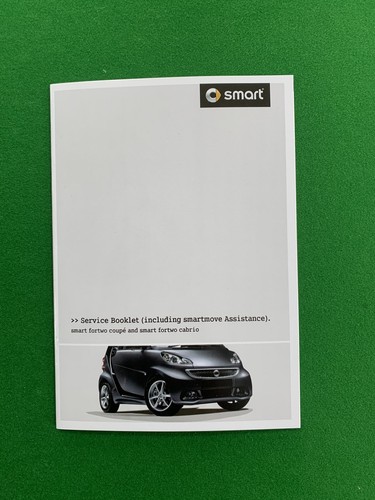 Smart fortwo service book - fortwo,