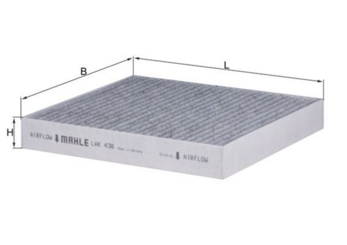 Interior air filter mahle - mahle, fits
