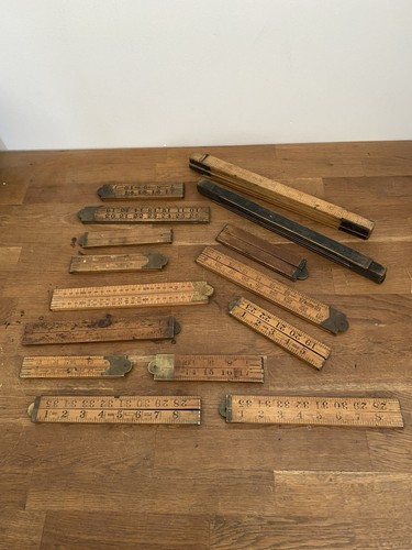 Joblot vintage box wood - of,