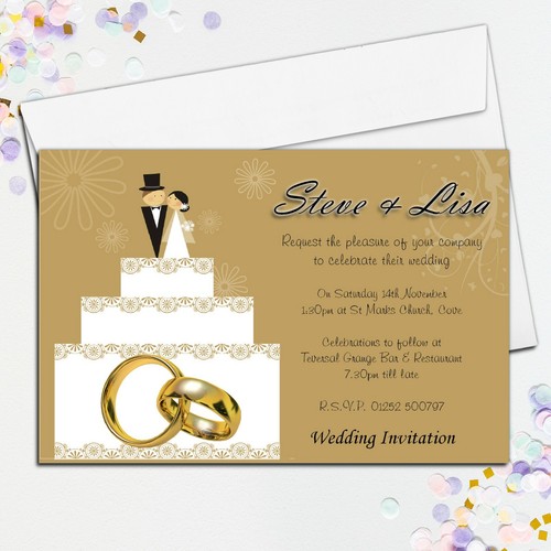Personalised wedding - personalised,