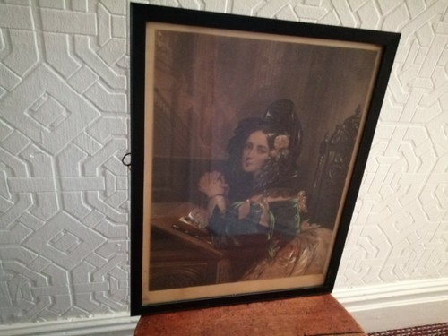 Antique victorian lithograph - antique,