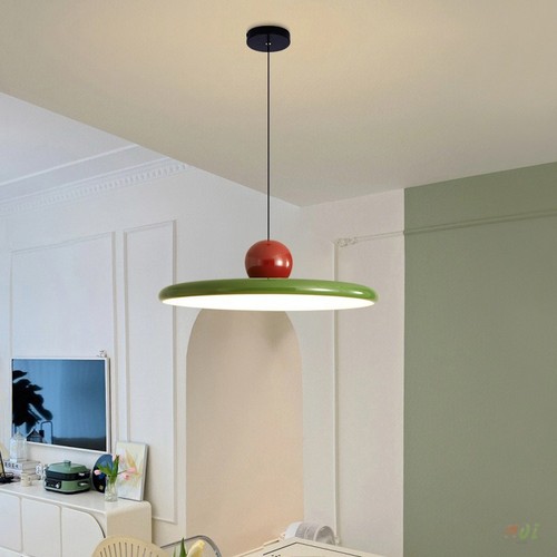 Multicolor flying saucer - flying,