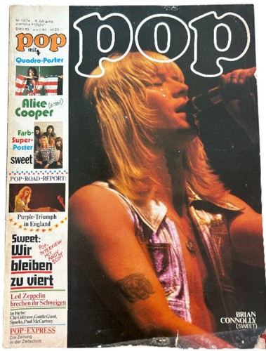 Brian connolly pop magazine - on,