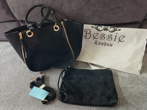 Black bessie london - black, bag