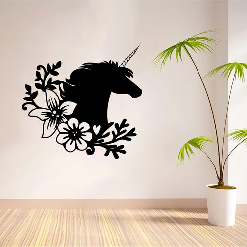 Unicorn flower unicorns vinyl - flower,