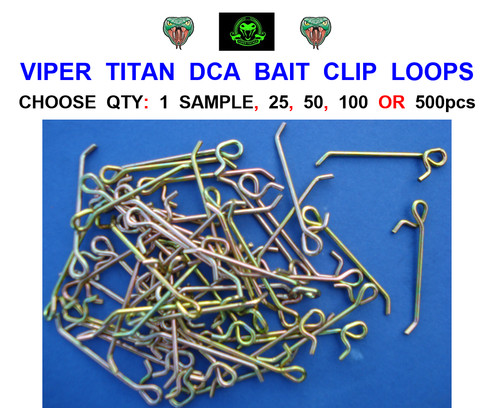 Viper titan bait clip - viper, loops