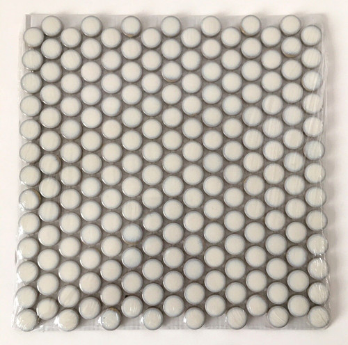 Glazed white pale - pale, penny