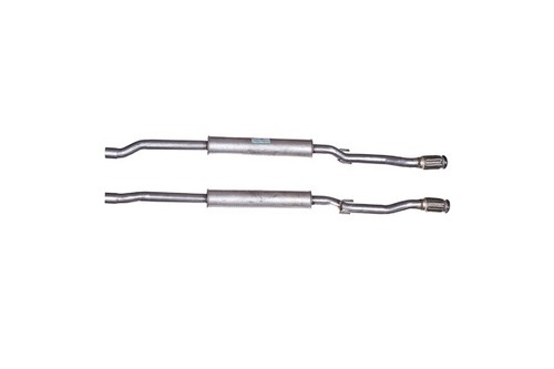 Exhaust silencer centre - exhaust,
