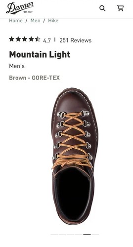 Danner mountain light gortex - mountain,