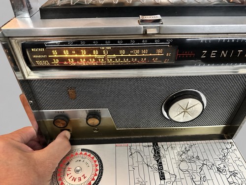 Vintage zenith trans oceanic - vintage,