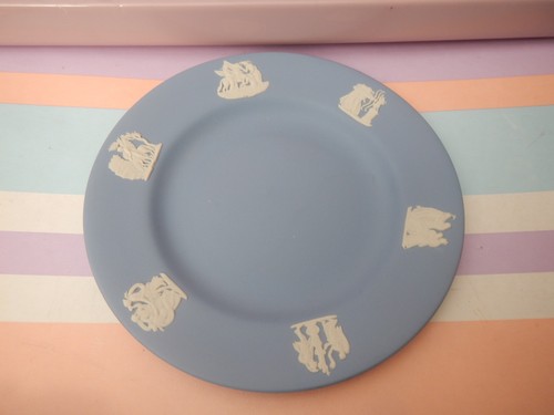Vintage blue jasperware sml - blue,