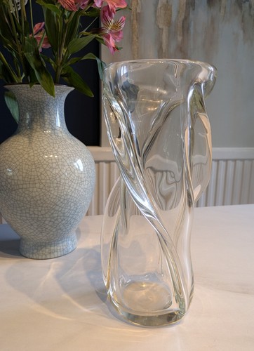 Vintage heavy chunky art glass - chunky,