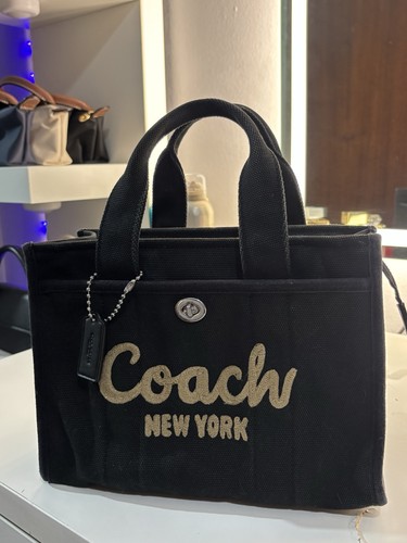 Coach cargo black small - black,