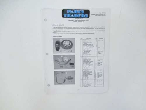 Nos genuine kawasaki assembly - nos,