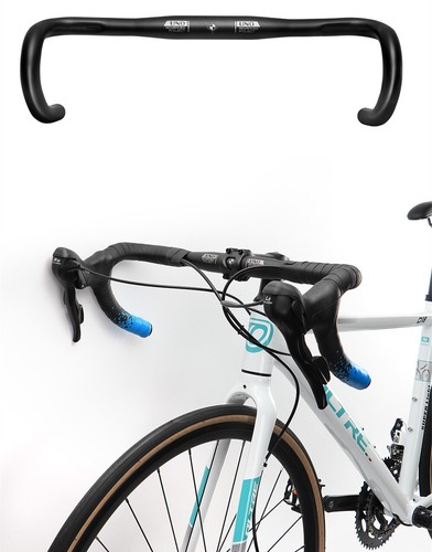 Aluminum road bike handlebar - aluminum,
