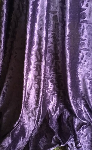 Velour dress fabric regal - velour,