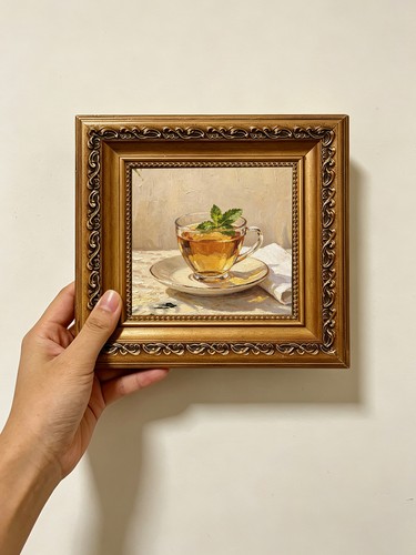 Lemon tea - lemon, still