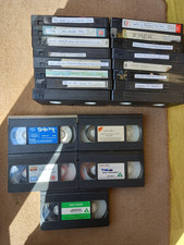 Vhs video cassette - 21, tapes