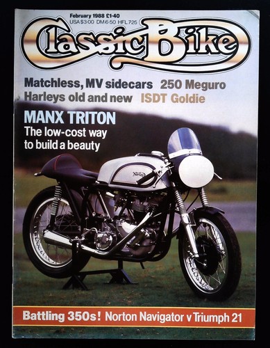 Classic bike magazine february - bike,