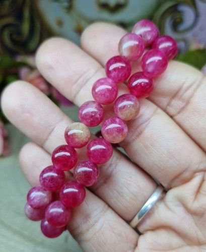 Handmade watermelon tourmaline - watermelon,