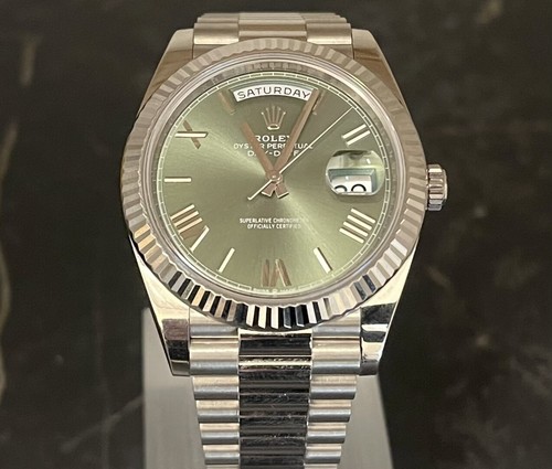 Rolex day date olive - olive, dial