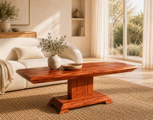 Coffee table solid wood - table,