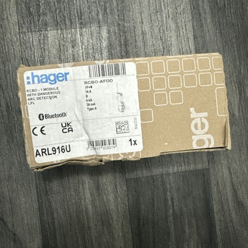Hager arl916u rcbo afdd - rcbo,