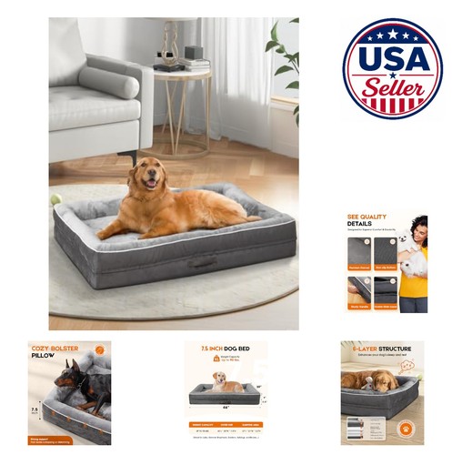 Orthopedic dog bed four - orthopedic,