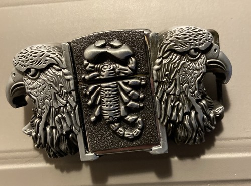 Belt buckle eagle - eagle, scorpion