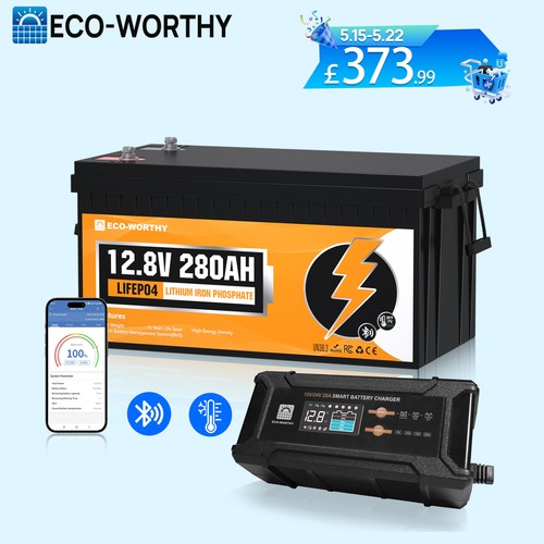 12v 280ah lifepo4 lithium - 280ah,