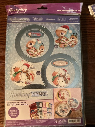 Hunkydory rocking snow - hunkydory, globes