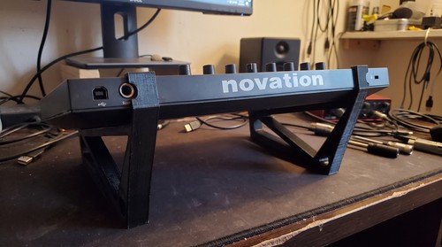 Angled desktop stand - stand, for