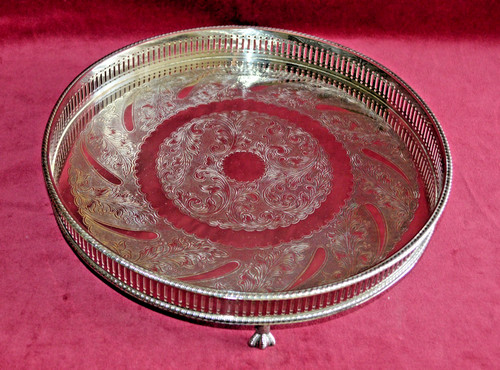 Vintage heavy sheffield plated - vintage,