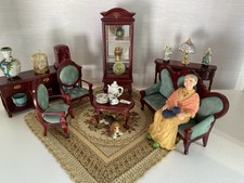 Dolls house lounge set 12th - dolls,
