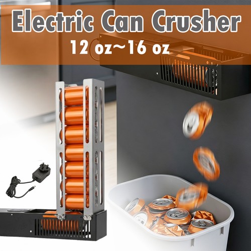 Electric automatic can crusher - automatic,