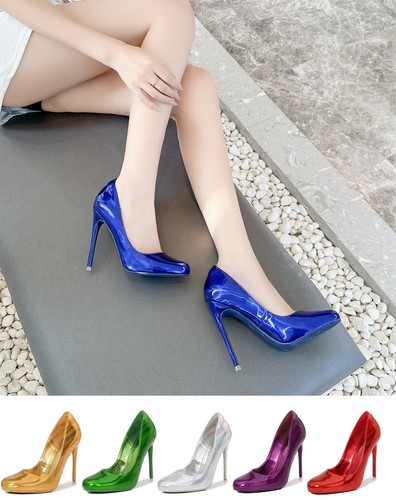 New metallic pumps - metallic, queen