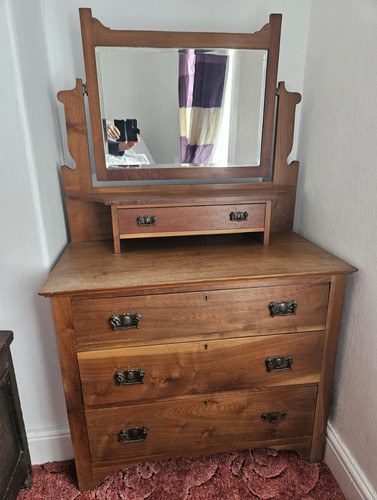 Antique vintage dressing - vintage, table