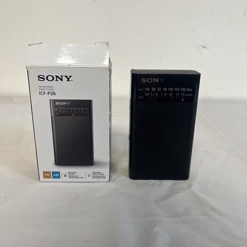 Sony portable radio - portable,