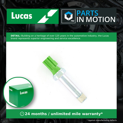 Oil pressure switch fits - pressure, range