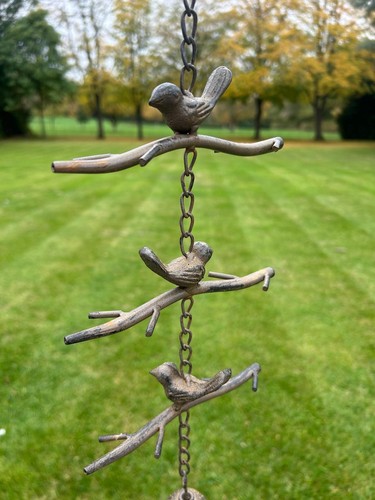 Birds hanging windchime bird - 3,