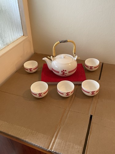 Chinese porcelain teapot and - teapot,