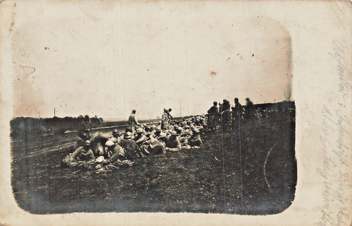 Wwi german soldiers field - german,