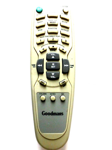 Goodmans hifi remote - hifi,