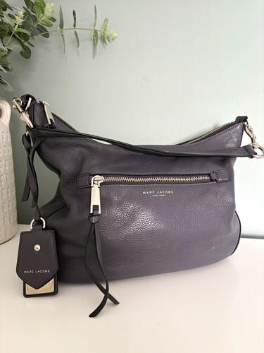 Marc jacobs grey pebbled - jacobs,
